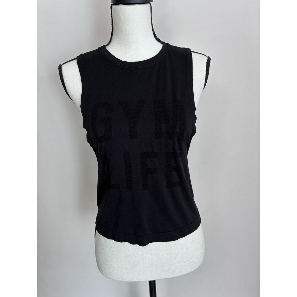 Spiritual Gangster Gym Life Muscle Black Tank Top NWOT Size S